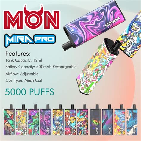 Mon Mira Pro Desechable Vaper Caladas Monvaper