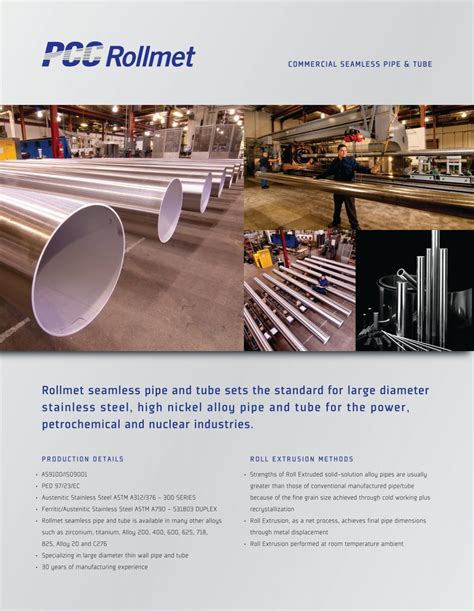 pipe  tube pcc energy group