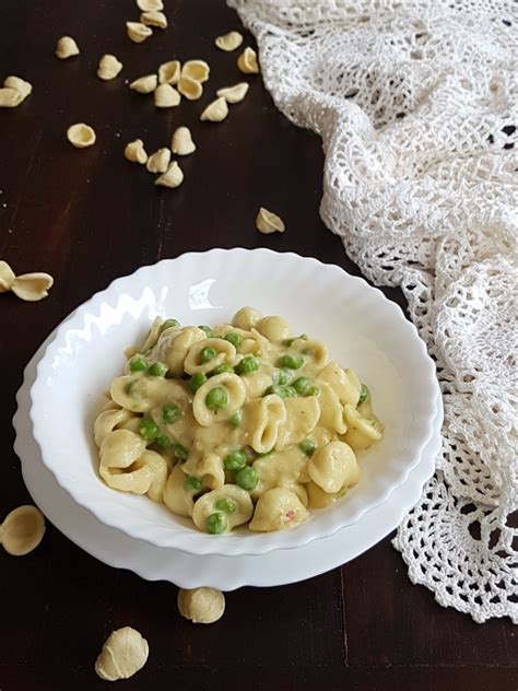 Orecchiette Cremose Tonno E Piselli Ricetta Pasta Con Legumi