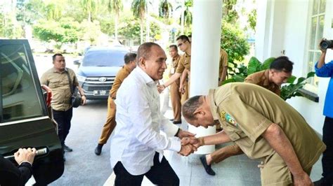 Plt Bupati Syah Afandin Undang Gubernur Edy Rahmayadi Hadiri Puncak HUT