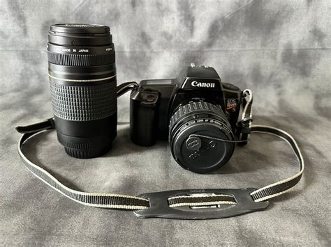 Canon EOS Rebel S Film Camera 2 Lenses, 35-105mm and Zoom Ultrasonic 75 ...