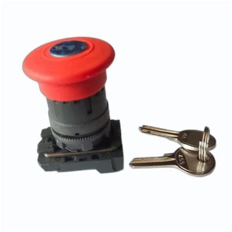 Red Emergency Stop Key Lock Switch At Rs 180 Piece Stop Switch In