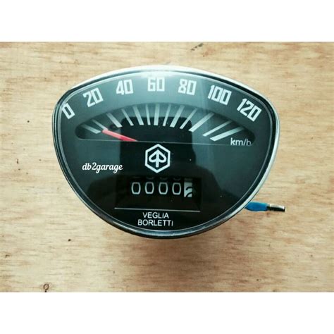 Jual Speedometer Layar Hitam VEGLIA BORLETTI Vespa SUPER Made In Taiwan