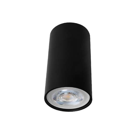 Tl Sorn Tl Sorn Luminario En Aluminio Negro Para Sobreponer