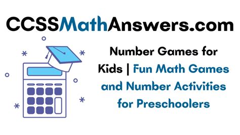 Number Games for Kids | Fun Math Games and Number Activities for ...