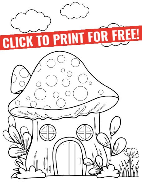 Fairy Garden Coloring Pages Free Printable Fairy Garden Diy