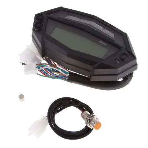 Lcd Digitale Snelheidsmeter Toerenteller Kilometer Grandado