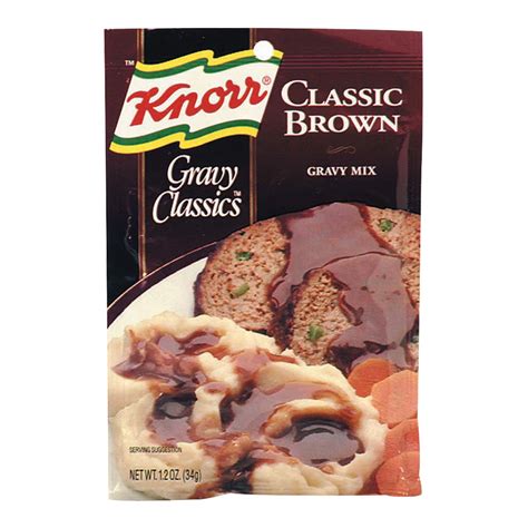 Knorr Classic Brown Gravy Mix 1 25 Oz Packet Nassau Candy