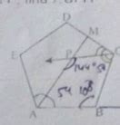 ABCDE Is Regular Pentagon And The Bisector Of BAE Meets CD At M If