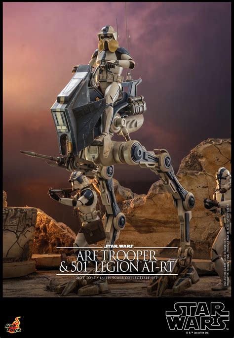 Hot Toys Tms Star Wars The Clone Wars Arf Trooper And St Legion At Rt Acaretoys