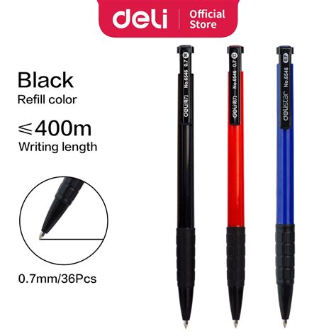 Jual Deli Pulpen Pc Warna Retractable Isi Tinta Tebal Shopee