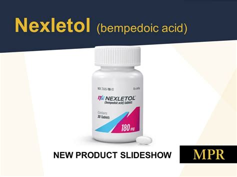 New Drug Product Nexletol Mpr