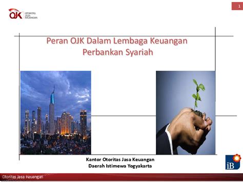 Pdf Peran Ojk Dalam Lembaga Keuangan Syariah