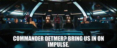 Yarn Commander Detmer Bring Us In On Impulse Star Trek Discovery