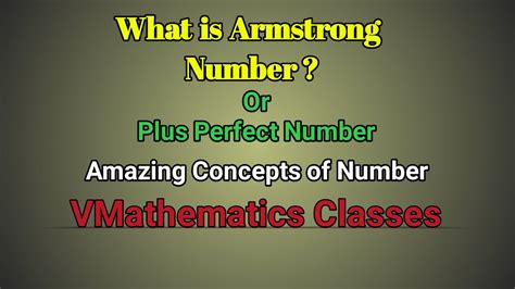 What Is Armstrong Number Armstrong Number In Hindi Armstrong