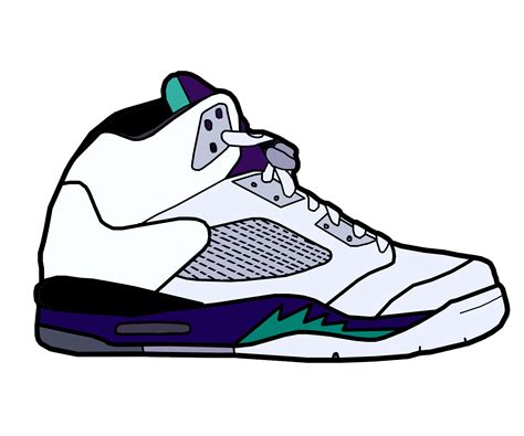 Jordan V 'Grape' Sketch by MattisamazingPS on DeviantArt