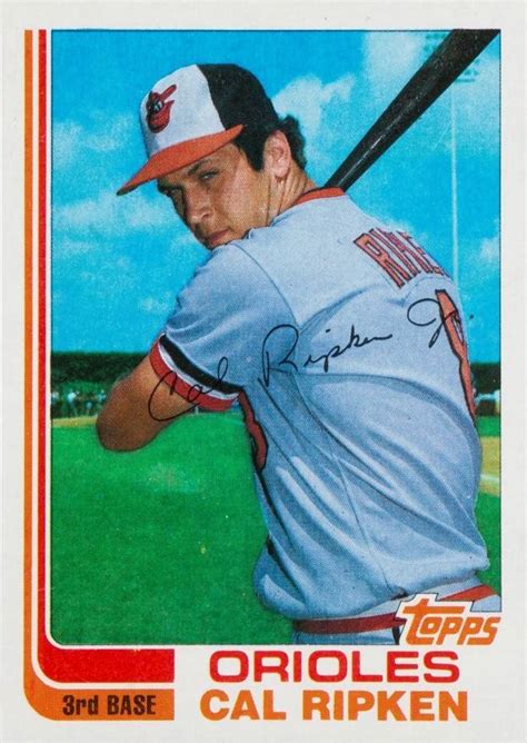 Cal Ripken Jr Rookie Cards The Ultimate Collectors Guide Old