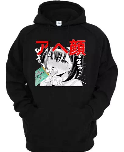 Sudadera Negra Hentai Ahegao Arizona 11 Waifu Envío gratis
