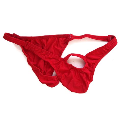 K Mens Sexy Swimsuit Tricot String Bikini Bulge Contoured Pouch Low