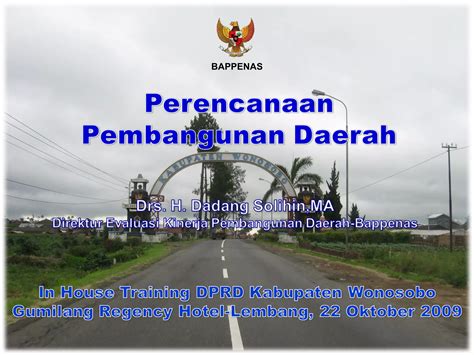 Perencanaan Pembangunan Daerah Ppt