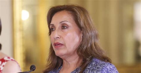 Dina Boluarte Apoya Que El Congreso Debata El Adelanto De Elecciones Al