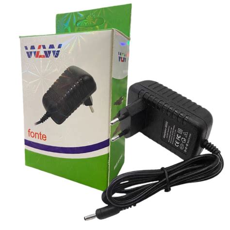 Fonte 5v 2A CONECTOR P4 WLW C5V V5 5 PARA TV BOX