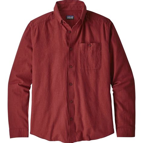 Patagonia Vjosa River Pima Long Sleeve Cotton Shirt 巴塔哥尼亚 男款长袖棉质衬衫￥238