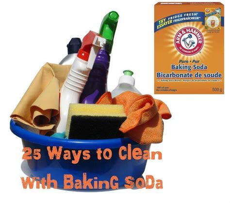 25 Ways To Clean With Baking Soda Amotherworld