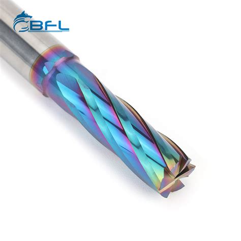 Bfl Flute Finishing End Mill Fresa Metal Milling Cutter Tungsten