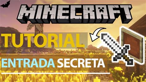 MINECRAFT CÓMO HACER UNA ENTRADA SECRETA CON MARCOS TUTORIAL YouTube