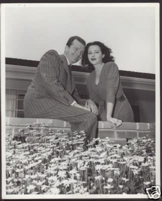 Hedy Lamarr John Loder Vintage Candid Still At Home