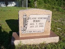 Elaine Newcomb Perry Memorial Find A Grave