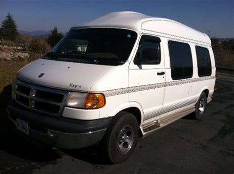 Sell used 2002 Dodge Explorer High Top Conversion Van with Low Miles in Lexington, Virginia ...