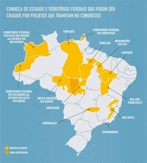 Como Ficaria O Brasil Os Novos Estados Brasil IG