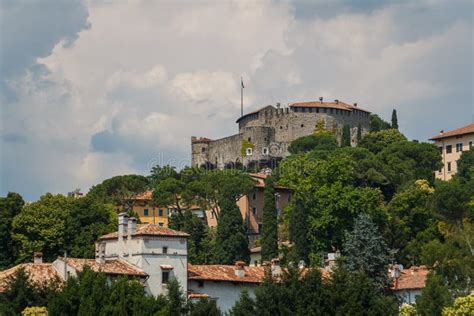 Castle of Gorizia stock image. Image of facade, stone - 77813011