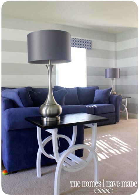 Modern Wood & White End Tables! - The Homes I Have Made