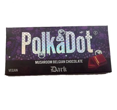 Polkadot Mushroom Belgian Chocolate Dark Grams Mushrooms Get