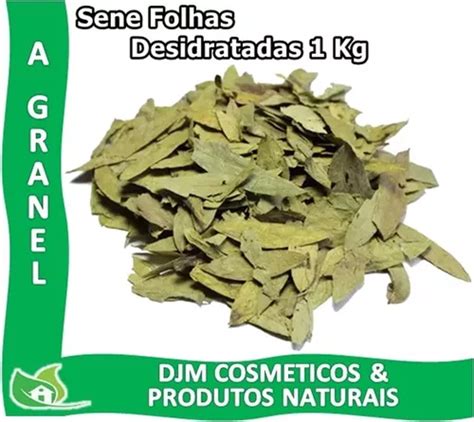 Chá Sene Folhas Desidratada 1 Kg cassia Angustifolia Laudo