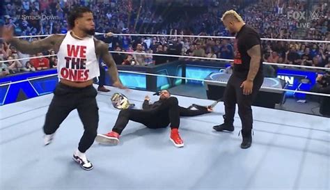 Roman Reigns 8 Word Response To Jey Uso After Betrayal On Wwe Smackdown