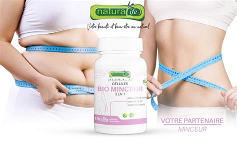 Gelules Bio Minceur 3 En 1 Bruleur De Graisses Ventre Plat Perte De