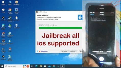 Windows Jailbreak IOS 15 X 16 5 X Bypass Hello Screen No Drain