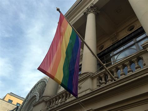 The Royal Opera House Flies The Lgbt Rainbow Flag In Support Of Pride