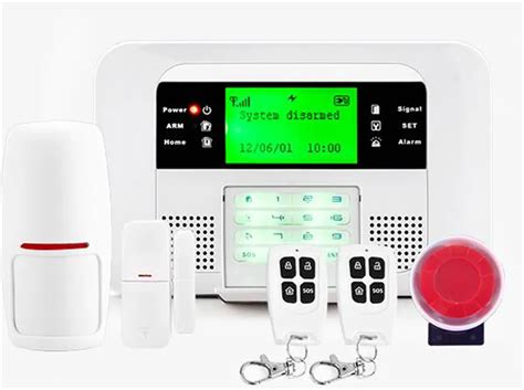 Dual Network Gsm Pstn Burglar Alarm System In Alarm System Kits From