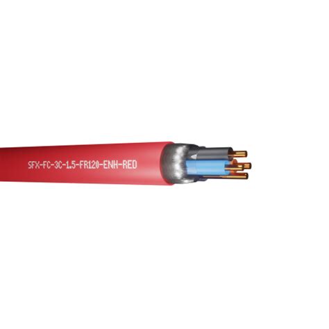 Securi Flex Sfx Fc C Fr Enh Red Cable M Per Metre Fire