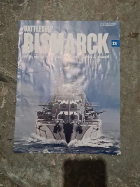 HACHETTE BUILD THE Battleship Bismarck Maßstab 1 200 Ausgabe 24 EUR 4