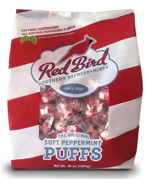 Red Bird Soft Peppermint Puffs 240ct Taveras Brothers Llc