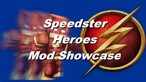 Minecraft Mod Showcase Speedster Heroes Become The Fastest Man