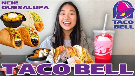 NEW TACO BELL Quesalupa LTO Vs Chalupa Strawberry Lemonade Freeze