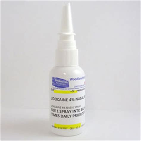 Lidocaine Spray 4% - Park Compounding Pharmacy