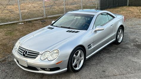 2003 Mercedes Benz Sl500 Convertible For Sale At Auction Mecum Auctions